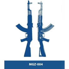 Tattoo MGZ-004 Keleş Desen Orta Boy Yarı Kalıcı Dövme-Tatto