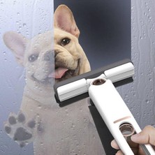 Mediterian Çok Amaçlı Mini Mop, Kendinden Sıkmalı, Islak ve Kuru Temizlik, Beyaz Renk