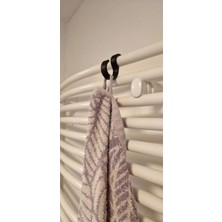 2 Adet Yuvarlak Radyatör Askısı Banyo Kancalı Askılık