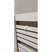 2 Adet Kare Banyo Radyatörleri Için Askı Kanca