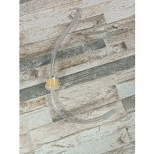 Hortumlu Benzin Filtresi Beyaz