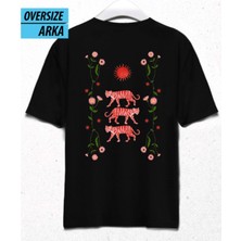 Wild Soul Oversize T-Shirt – Içindeki Gücü Serbest Bırak Siyah
