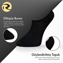 Bambu Erkek Sneaker Düz  Çorap Dikişsiz Premium Tekli