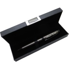 Signator® M555 Mat Titanyum Siyah Tükenmez Kalem | Isme Özel Kalem | Hediyelik Kalem