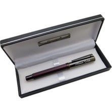 Signator® M590 Bordo Titanyum Roller Kalem | Isme Özel Kalem | Hediyelik Kalem