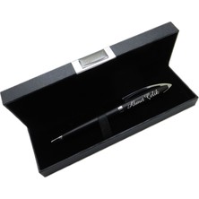 Signator® M560 Mat Siyah Krom Tükenmez Kalem | Isme Özel Kalem | Hediyelik Kalem