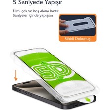 Samsung Galaxy S24 Kolay Uygulama Aparatlı Ekran Koruyucu 9h Tam Kaplayan Temperli Cam
