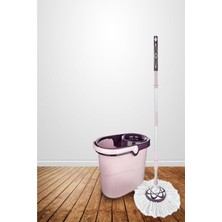 Mediterian Çok Amaçlı Temizlik Seti, Pratik ve Etkili Ev Temizliği İçin, Renk: Pembe