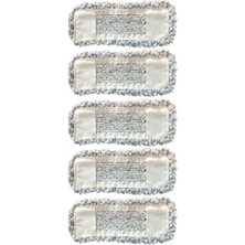 Mediterian Yedek Mikrofiber Mop 40 cm 5'li Set, Temizlik Araçları, Pratik ve Etkili Kullanım