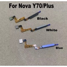 Senal Store Huawei Nova Y70 Artı Parmak Izi Sensörü Için Güç Düğmesi Flex Kablo Dokunmatik Kimlik Sensörü Ev Düğmeleri Smartphone Parçaları