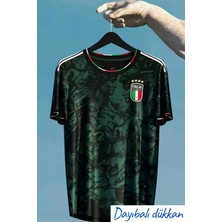 Dayıbalı Italya Milli Takım 2023-24 Özel Tasarım Yeşil Futbol Forması