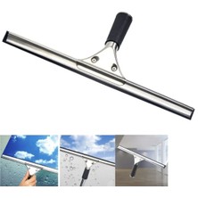Metal 35 cm Profesyonel Cam Temizleme Çekpası Çek Çek