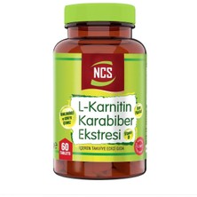 Ncs L-Karnitin Karabiber Ekstresi 60 Tablet
