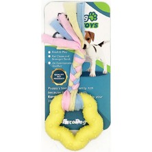 Eurodog Puppy Toys Sarı Kalın Beşgen Diş Kaş. Oy. Drstr
