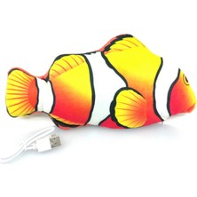 Eastland USB Li Dans Eden Peluş Palyaço Balığı 30CM Drstr