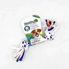 Eurodog Diş Ipi Iki Düğüm Kalın Mavi Beyaz 15 cm Drstr