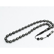 Oltu Taşı Damla Karpuz Işleme Tespih