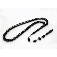 Oltu Taşı Oyma Imame  Işleme Sade Tespih