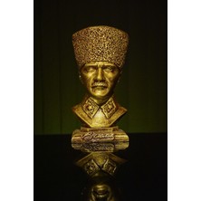 Özel Tasarım Mustafa Kemal Atatürk Büstü Heykel Biblo