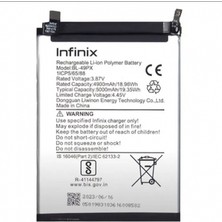 Senal Store Infinix Zero 30 5g Pil Batarya 5000 Mah
