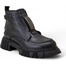 Mammamia D24KB-1990 Hakiki Deri Kadın Bot