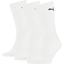 PUMA Spor Çorap 3'lü Paket Beyaz Renk Özellikleriyle Konforlu ve Dayanıklı Kullanım