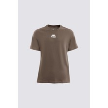 Lisa Kadın Kahverengi Regular Fit Tişört