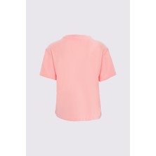 Marta Kadın Pembe Regular Fit Tişört