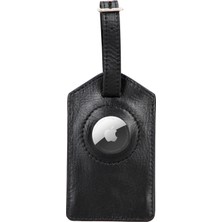 Gerçek Deri Bavul Etiketi, Apple Airtag Uyumlu