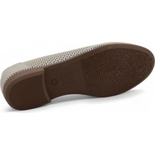 Beety K16 Hakiki Deri Kadın Ayakkabı Babet