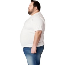 Erkek Büyük Beden Oversize Kısa Kollu T-Shirt 3xl 4xl 5xl 6xl 7xl 8xl 9xl