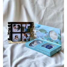 Giftmoda Gold Seni Seviyorum Çeçeve Ve İnci Kolye Hediye Seti