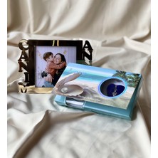 Giftmoda Kişiye Özel Gold Canım Annem Çeçeve Ve İnci Kolye Anneye Hediye Seti