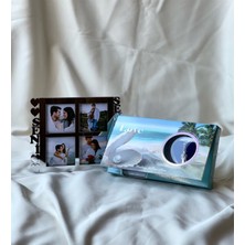 Gümüş Seni Seviyorum Çeçeve ve Inci Kolye Hediye Seti