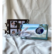 Giftmoda Gümüş İyiki Doğdun Çeçeve Ve İnci Kolye Hediye Seti