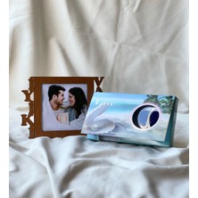 Giftmoda Ahşap İyiki Varsın Çeçeve Ve İnci Kolye Hediye Seti