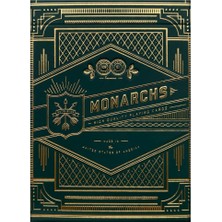 THEORY11 Monarchs Green Edition Oyun Iskambil Kartı - Yeşil