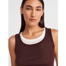 31870 Çift Katlı Top-Kahve