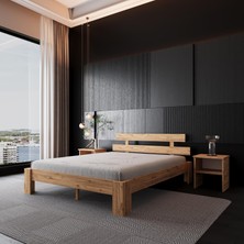Lotus Atlantik Mdf Karyola |tek ve Çift Kişilik Yatak Uyumlu, Kolay Kurulum