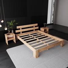 Lotus Atlantik Mdf Karyola |tek ve Çift Kişilik Yatak Uyumlu, Kolay Kurulum