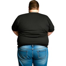 Sngl Erkek Büyük Beden Oversize Kısa Kollu T-Shirt 3xl 4xl 5xl 6xl 7xl 8xl