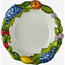 Edelweiss Italy Beyaz Seramik Servis Kasesi 36 cm