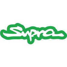 Supra Araba Sticker 17X17 cm Yeşil