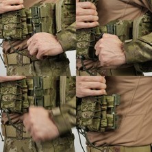 Wolftrap Tactical Balistik Plaka Takılabilen Askeri Kamuflaj 5.56 Tam Donanımlı Hücum Yeleği