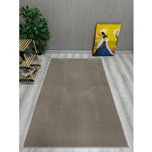 Modern Kaymaz Taban Parça Halı/yolluk Vizon 80*150