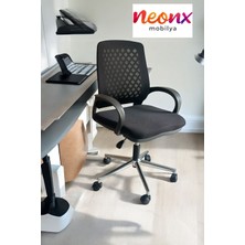 Neonx | Plus Demir Ayaklı Çalışma Sandalyesi| Ofis Sandalyesi