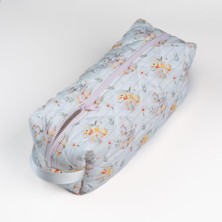Baby Kangaroo Ördek Desenli Beyaz Su Geçirmez Kapitoneli Airwrap Uyumlu Saç Şekillendirici Çantası – Geniş Hacimli, Fermuarlı, Pamuk Astarlı, Yıkanabilir Bakım Organizeri (35X14X12 Cm)