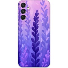 Galaxy A54 Uyumlu Çiçek Desenli Telefon Kılıfı + Ekran Koruyucu - 5798