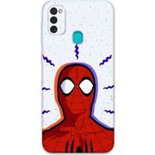 Galaxy M30S Uyumlu Kedi Desenli Telefon Kılıfı + Ekran Koruyucu - 5783