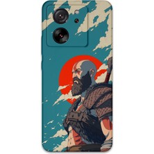 Xiaomi Mi 13T Uyumlu Kratos Desenli Telefon Kılıfı + Ekran Koruyucu - 5824